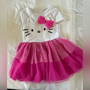 Hello Kitty Pink and White Superhero Costume